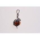 Pendentif ambre Serpent Natha