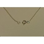 Chaine argent massif 50 cm